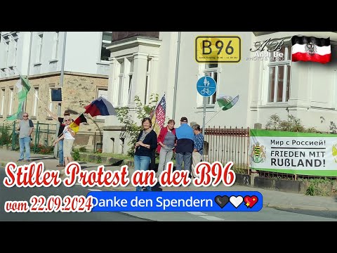 Stiller Protest B96 vom 22.09.2024