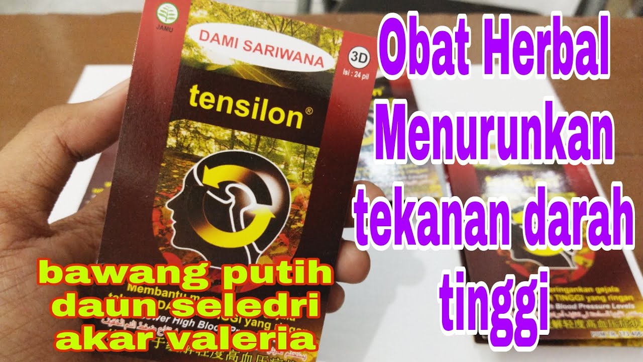 Tensilon pil membantu meringankan gejala tekanan darah tinggi yang ringan