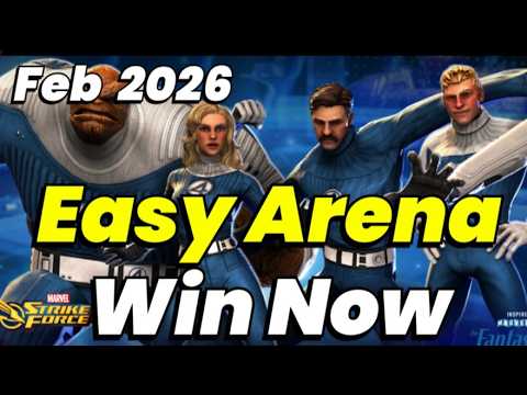 EASY ARENA WINS! COUNTER THE META & EARN MORE CORES! EARN MORE CORES! FEB 2026 | MARVEL Strike Force