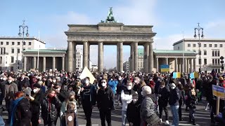 Live: Friedensdemonstration in Berlin