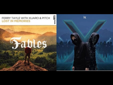 Alan x Walkers - Unity / Ferry Tayle with XiJaro & Pitch - Lost In Memories [MASHUP] | RaveDJ