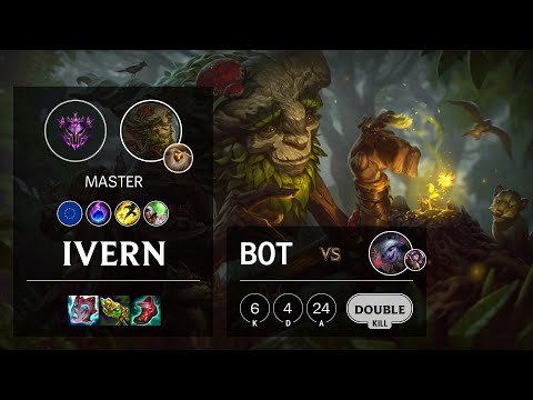 Ivern Bot vs Tristana - EUW Master Patch 11.24