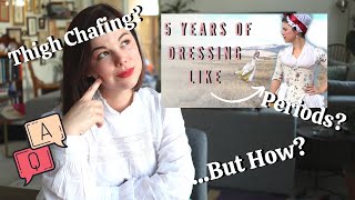 Download lagu Answering Your Questions From 'I WORE 18TH-CENTURY CLOTHING EVERY DAY FOR 5 YEARS' (while sewing) mp3