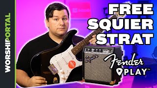 Video thumbnail for Is Fender Play worth it now? - Squier Stratocaster Pack Review by The Worship Portal