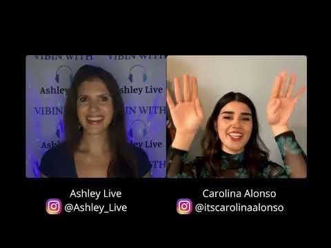 Episode 171 - Vibin With Ashley Live - Featuring Carolina Alonso from The Voice (Season 21)