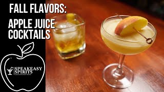 Fall Flavors - Apple Cocktails