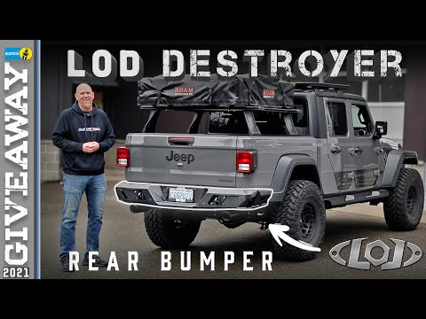 LoD Destroyer Series Rear Bumper DIY - Jeep Gladiator