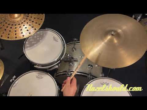 Vintage Zildjian 1950s Large Stamp Light Crash Ride 20” 2020 grams