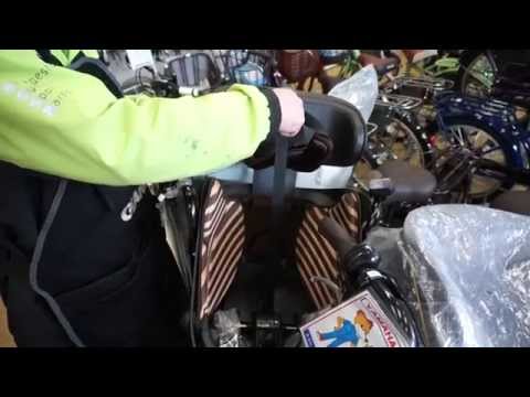 パナソニック子供乗せ電動自転車ギュトミニＤＸ　チャイルドシートが使いやすくなった