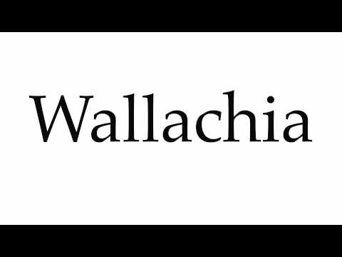 How to Pronounce Wallachia