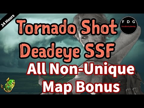 All Non Unique Maps Completed - Deadeye Tornado Shot SSF - Path of Exile 3.19