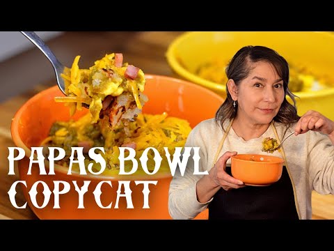 Papas Bowl Weck's Copycat Recipe | Red or Green? x The Fresh Chile Company Collaboration