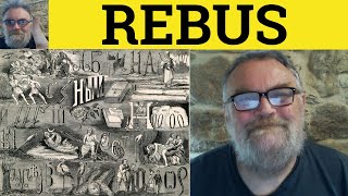 🔵 Rebus Quiz - Rebus Meaning - Rebus Examples - Define Rebus - Puzzles