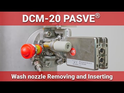 KxS Technologies DCM-20 PASVE Removing & inserting Nozzle