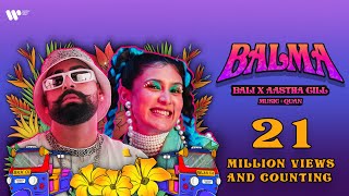 Balma  Official Music Video  Bali ft Aastha Gill