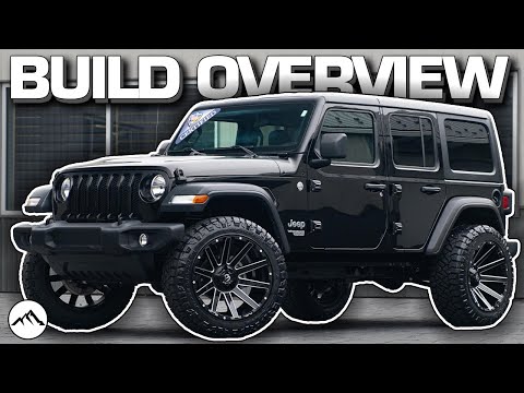 Overview: Jeep Wrangler w/ 22" Fuel Contras, a 2.5" lift, and 35" Nitto Tires