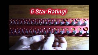 ORGANIZE YOUR BOLTS & NUTS! Nut and Bolt Thread Checker with 20 SAE and 16 Metric Thread Gauges!