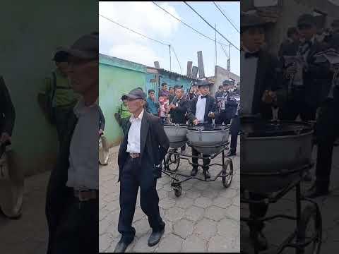 Divino nazareno de Jocotenango marcha funebre . Jueves santo Magdalena Milpas Altas 