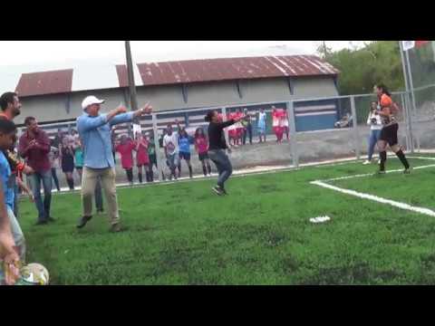 Prefeito Ayres Scorsatto perde Penalty na Inauguração da Quadra do csu e Ganha Musica no Agora é Sério