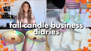 Unboxing My Fall Candle Business Supplies + Wick Test +5 Tips to Stay Motivated This Season