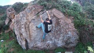 Video thumbnail: Problem 2 (Boulder 6), 5. El Tranqueru