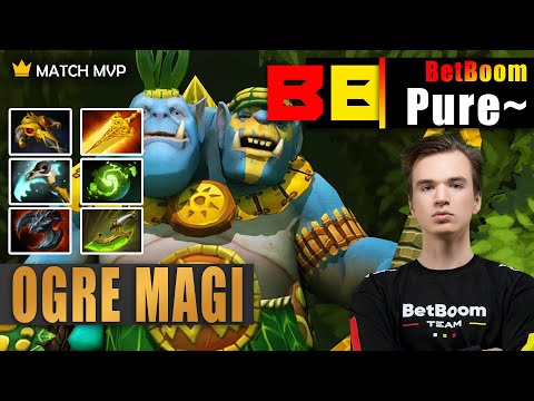 Ogre Magi Safelane | BetBoom.Pure~ | INSANE 7.32E OGRE MAGI CARRY | 7.32e Gameplay Highlight