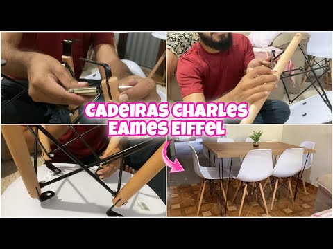 COMO MONTAR CADEIRA EAMES EIFFEL | PASSO A PASSO| Família Coelho