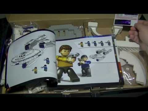 ASMR - Semi Silent unboxing - KREO USS Enterprise