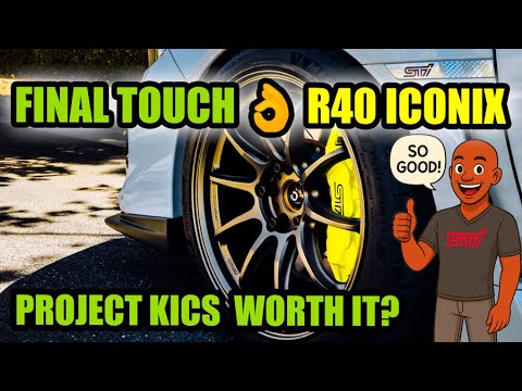 Project Kics R40 Iconix 3-Piece Lug Nut Install | Subaru WRX STI