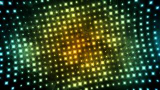 Spinning Light Wall - HD Motion Graphics Background Loop