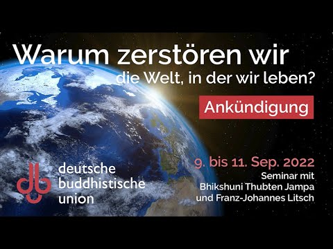 Trailer  "Warum zerstören wir die Welt in der wir leben?"