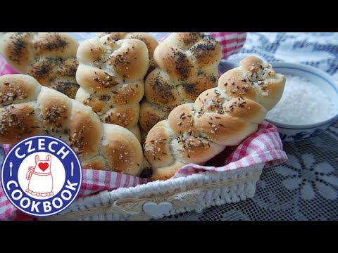 Braided Rolls Recipe - Housky - Czech Cookbook