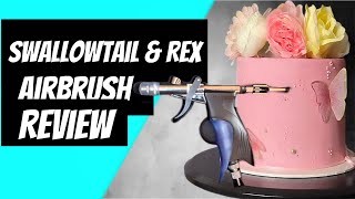 USING THE SWALLOWTAIL & REX AIRBRUSH BY GAAHLERI / REVIEW/CAKEDECORATING