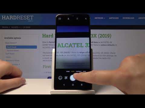How to Change Volume Button Function in Camera in ALCATEL 3X 2019 – Camera Settings