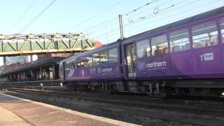 preview picture of video 'Doncaster Railway Station, South Yorkshire, England - 2nd January, 2015'