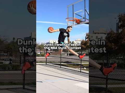 Dunk I want to see in the NBA Dunk Contest!