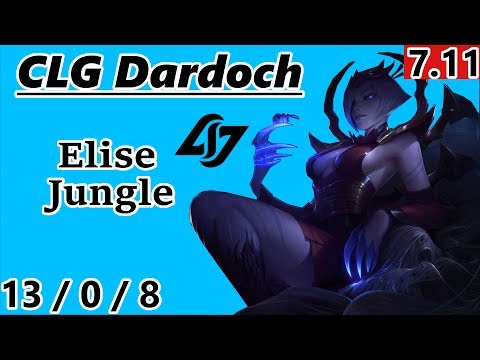 CLG Dardoch as Elise Jungle Full Gameplay S7