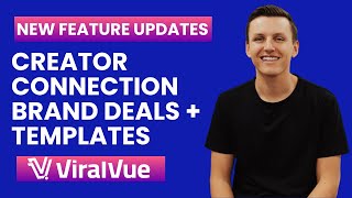 New Feature Update: Creator Connection Brand Deals and Templates