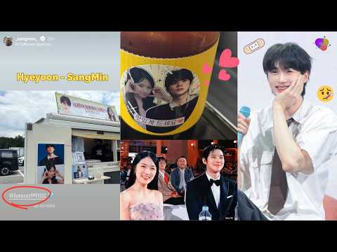 혜윤은 촬영장에서 로몬의 응원을 받았고, 우석은 바쁜 스케줄 후 수액 치료를 받았다 😢 #byeonwooseok #kimhyeyoon #kdrama #lomon