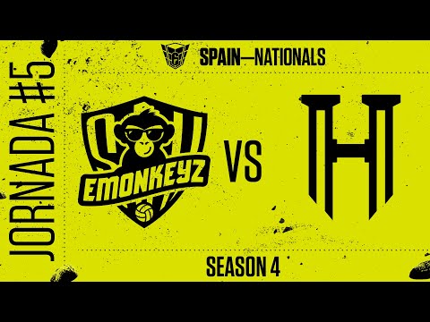 eMonkeyz SD Huesca vs Heracles Gaming - Jornada #5 - R6 Spain Nationals S4 #R6SpainNationals