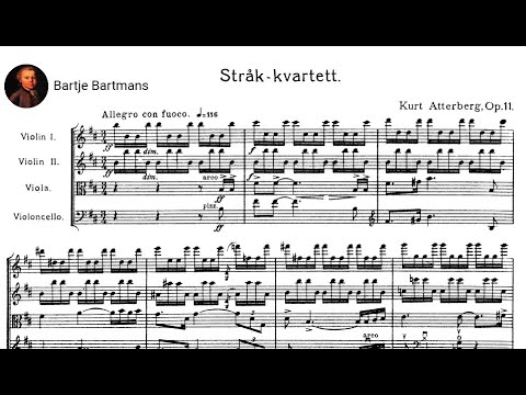 Kurt Atterberg - String Quartet No. 2, Op. 11 (1918)