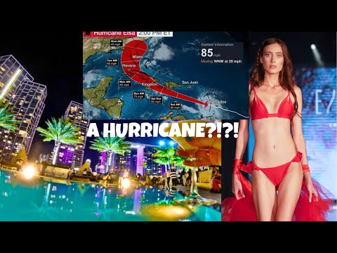 MIAMI SWIM WEEK PART 1: hurricane warning and prepping