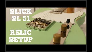 Video thumbnail for Slick SL51 - Relic / Setup and repair by DNS Guitars and stuffs