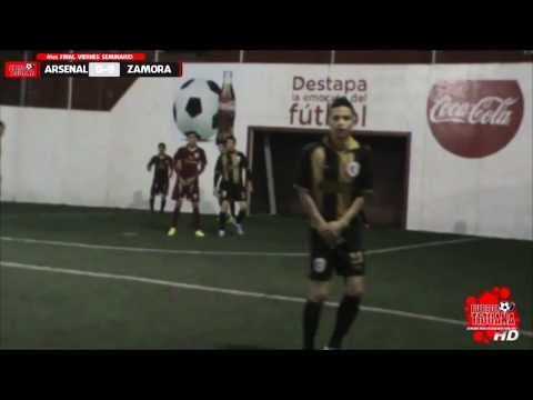 DEP.ZAMORA VS ARSENAL - 4tos FINAL LIGA SEMINARIO FUTBOL RAPIDO VIERNES