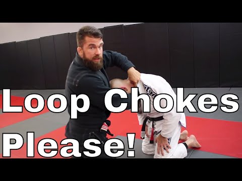 Loop Chokes Please! (Basics on How the BJJ Loop Choke Works)