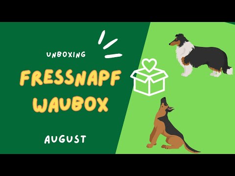 Unboxing Fressnapf WauBox August