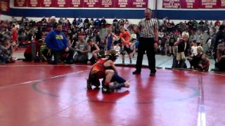 preview picture of video 'Win by fall vs Newport in 2nd period @ MAWA District - Mar 2015'