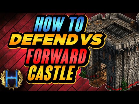 How To Defend vs A Forward Castle | AoE2