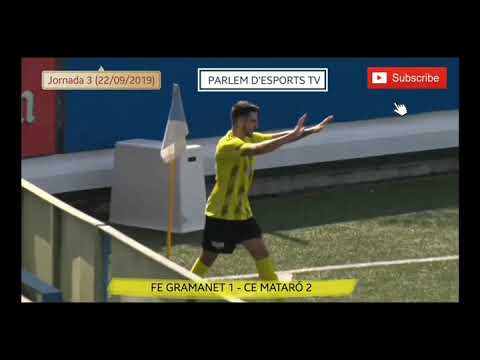 Los goles del CE Mataró (Jornada 3) 2019-2020