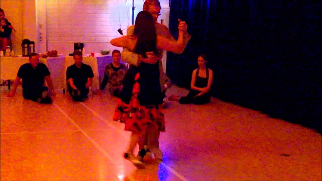 Arttu Artkoski and Carina Quiroga dancing Mi Dolor